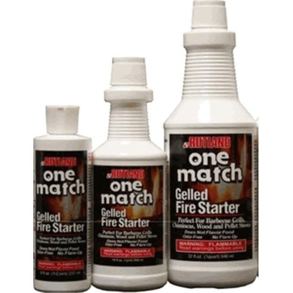 Rutland RUTLAND One Match Fire Starter Gel - 32 oz. Container 49Q